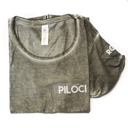 „Piloci” koszulka męska szara rozmiar S 